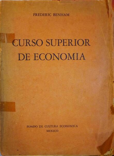 CURSO SUPERIOR DE ECONOMIA.