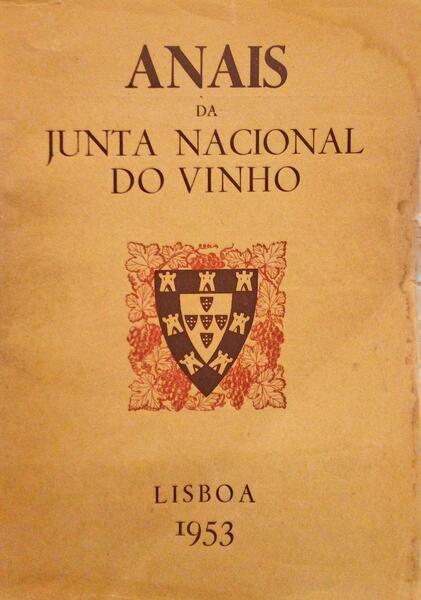 ANAIS DA JUNTA NACIONAL DO VINHO.
