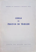 CÃ“DIGO DE PROCESSO DO TRABALHO.