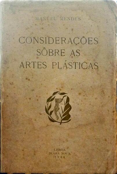 CONSIDERAÃ‡Ã•ES SÃ”BRE AS ARTES PLÃSTICAS.