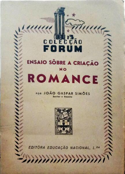 ENSAIO SÃ”BRE A CRIAÃ‡ÃƒO NO ROMANCE.