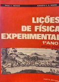 LIÃ‡Ã•ES DE FÃSICA EXPERIMENTAL, 1Âº ANO DOS LICEUS.