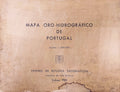 MAPA ORO-HIDROGRÃFICO DE PORTUGAL.