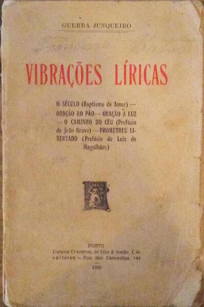 VIBRAÃ‡Ã•ES LÃRICAS. [1.Âª EDIÃ‡ÃƒO]