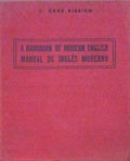 A HANDBOOK OF MODERN ENGLISH | MANUAL DE INGLÃŠS MODERNO.