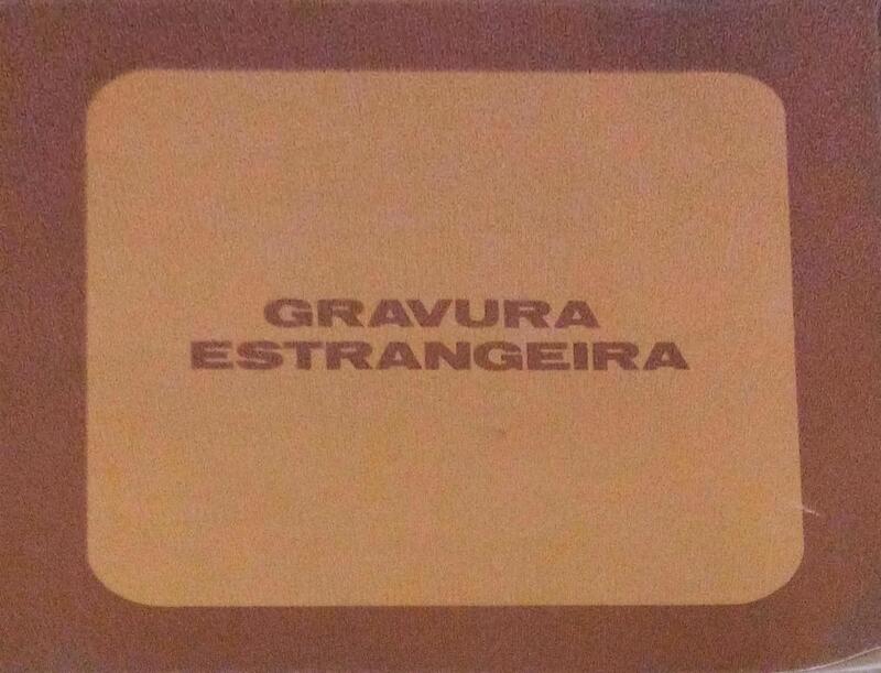 GRAVURA ESTRANGEIRA.