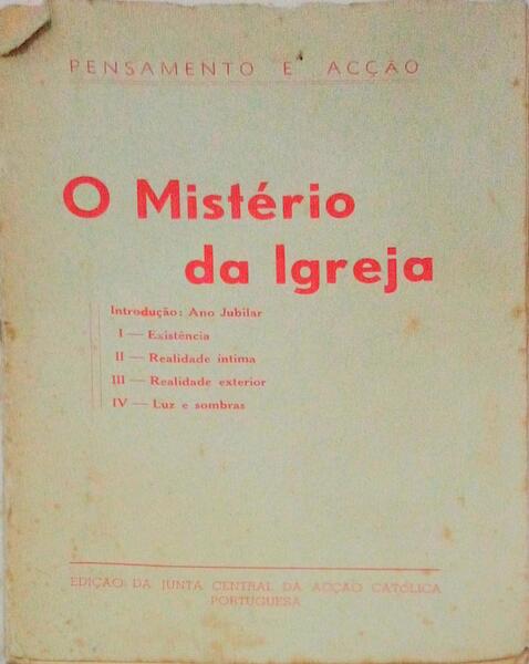 MISTÃ‰RIO (O) DA IGREJA.