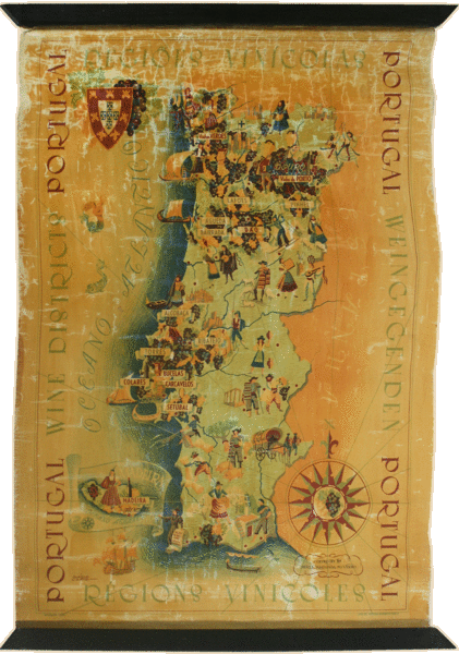 PORTUGAL, REGIÃ•ES VÃNICOLAS. WEINGEGENDEN. RÃ‰GIONS VINICOLES. WINE DISTRICTS.