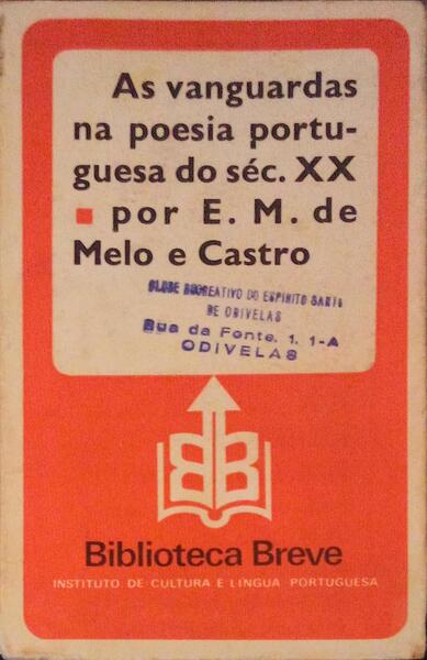 AS VANGUARDAS NA POESIA PORTUGUESA DO SÃ‰CULO VINTE.