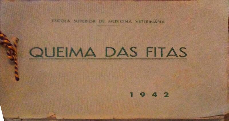 QUEIMA DAS FITAS, ESCOLA SUPERIOR DE MEDICINA VETERINÃRIA [1942].