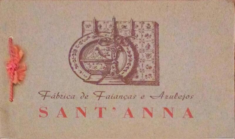 FÃBRICA DE FAIANÃ‡AS E AZULEJOS SANT'ANNA.
