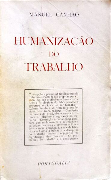 HUMANIZAÃ‡ÃƒO DO TRABALHO.