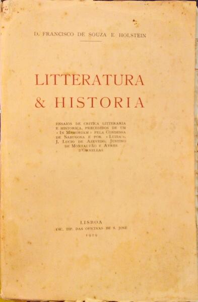LITERATURA & HISTORIA.