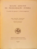 ALGUNS ASPECTOS DA PROGRAMAÃ‡ÃƒO INTEIRA, O MÃ‰TODO DA SEPARAÃ‡ÃƒO E AVALIAÃ‡ÃƒO PROGRESSIVAS.