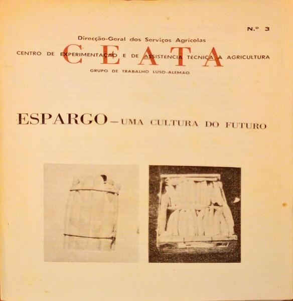 ESPARGO, UMA CULTURA DO FUTURO.
