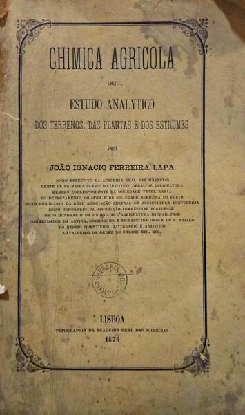 CHIMICA AGRICOLA.