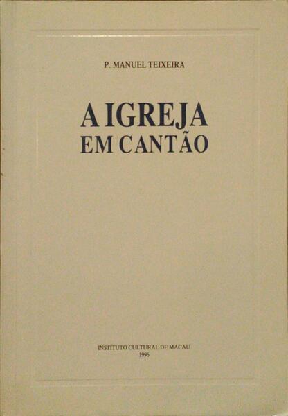 A IGREJA EM CANTÃƒO.