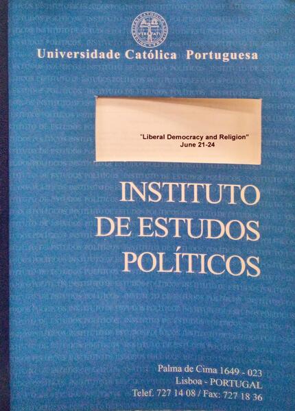 LIBERAL DEMOCRACY AND RELIGION. JUNE 21-24.
