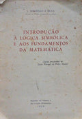 INTRODUÃ‡ÃƒO Ã€ LÃ“GICA SIMBÃ“LICA E AOS FUNDAMENTOS DA MATEMÃTICA.