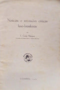 NOTÃCIAS E RECENSÃ•ES CRÃTICAS LUSO-BRASILEIRAS.