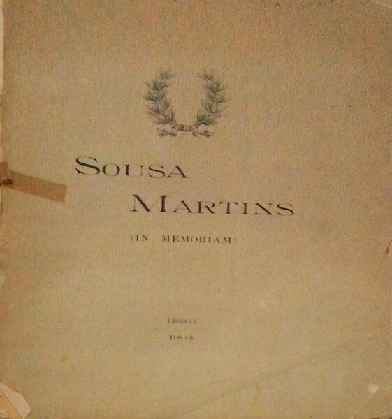 SOUSA MARTINS. (IN MEMORIAM)