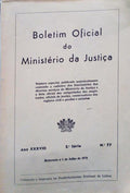 BOLETIM OFICIAL DO MINISTÃ‰RIO DA JUSTIÃ‡A. N.Âº 77.