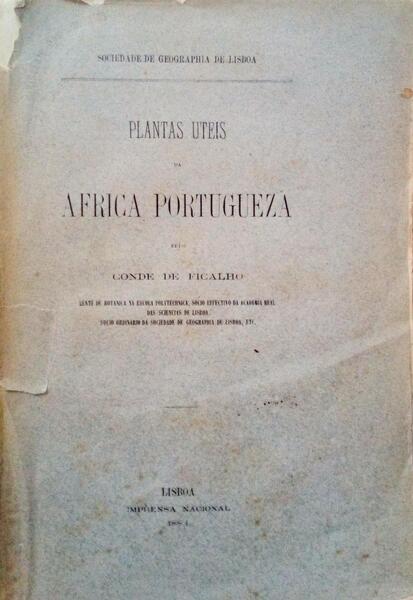 PLANTAS UTEIS DA AFRICA PORTUGUEZA.