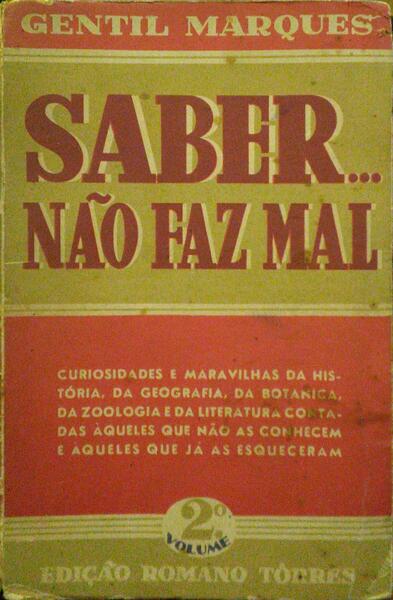 SABER... NÃƒO FAZ MAL.