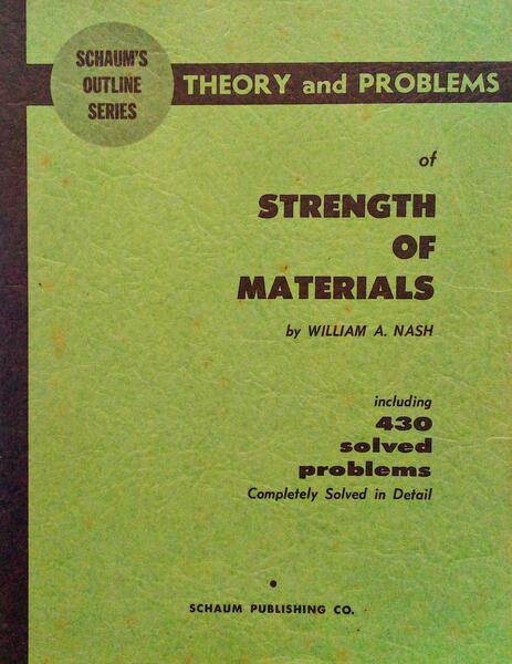 THEORY AND PROBLEMS OF STRENGTH OF MATERIALS.