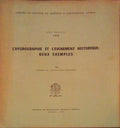 L'HYDROGRAPHIE ET L'EVENEMENT HISTORIQUE: DEUX EXEMPLES.