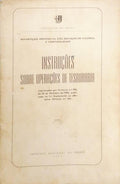 INSTRUÃ‡Ã•ES SOBRE OPERAÃ‡Ã•ES DE TESOURARIA.