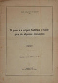 O POVO E A ORIGEM HISTÃ“RICA E FILOLÃ“GICA DE ALGUMAS POVOAÃ‡Ã•ES.