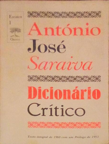 DICIONÃRIO CRÃTICO.