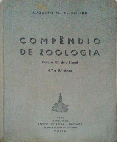 COMPÃŠNDIO DE ZOOLOGIA PARA O 2.Âº CICLO LICEAL: 4.Âº E 5.Âº ANOS.