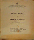 TABELA DE PREÃ‡OS PARA O ARROZ EM CASCA: COLHEITA DE 1965.