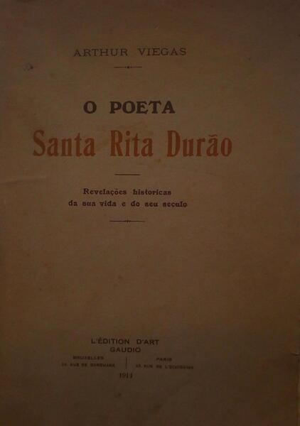O POETA SANTA RITA DURÃƒO.