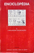 ENCICLOPÃ‰DIA EINAUDI, VOLUME 2, LINGUAGEM-ENUNCIAÃ‡ÃƒO. [C/SOBRECAPA]