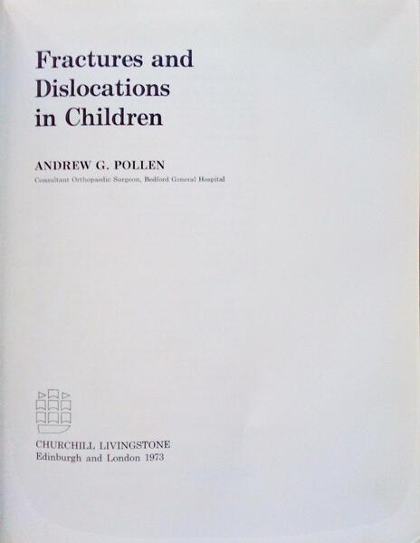 FRACTURES AND DISLOCATIONS IN CHILDREN.