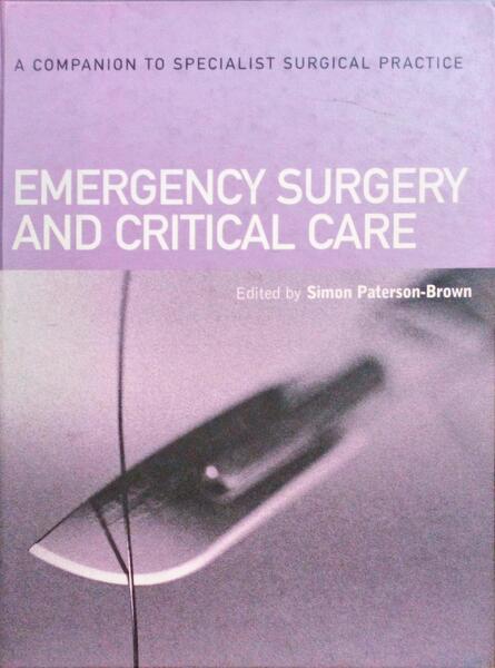 EMERGENCY SURGERY AND CRITICAL CARE.