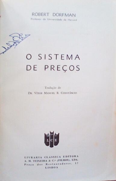 O SISTEMA DE PREÃ‡OS.