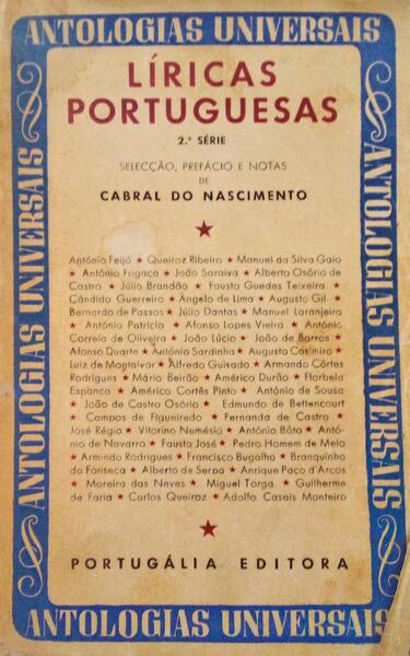 LÃRICAS PORTUGUESAS.
