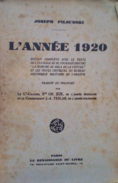 L' ANNÃ‰E 1920.
