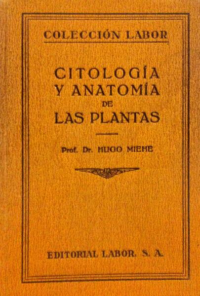 CITOLOGÃA Y ANATOMÃA DE LAS PLANTAS.