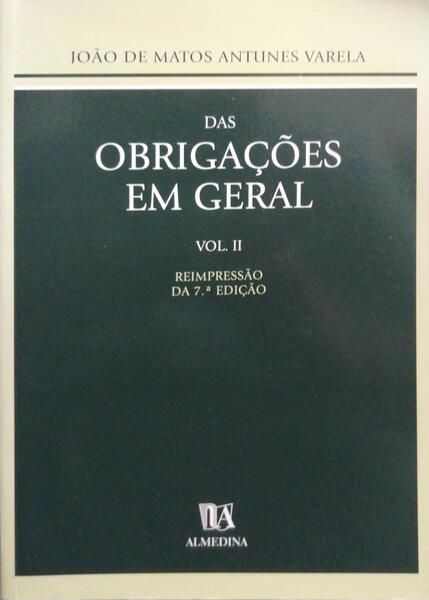 DAS OBRIGAÃ‡Ã•ES EM GERAL.