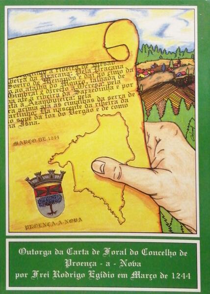 OUTORGA DA CARTA DE FORAL DO CONCELHO DE PROENÃ‡A-A-NOVA.