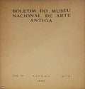 BOLETIM DO MUSEU NACIONAL DE ARTE ANTIGA, VOLUME IV, N.Âº 1, 1958.