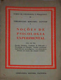 NOÃ‡Ã•ES DE PSICOLOGIA EXPERIMENTAL.