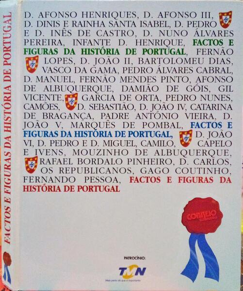 FACTOS E FIGURAS DA HISTÃ“RIA DE PORTUGAL,
