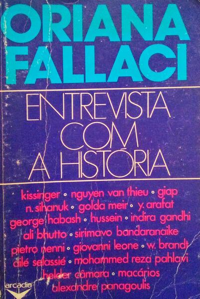 ENTREVISTA COM A HISTÓRIA.