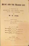 JUDE. (W. H.) MUSIC AND THE HIGHER LIFE.